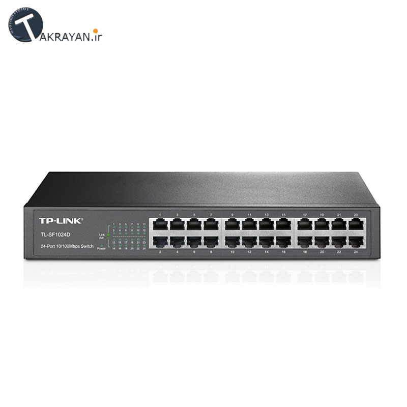 TP-LINK TL-SF1024D 24-Port 10/100Mbps Rackmount Switch